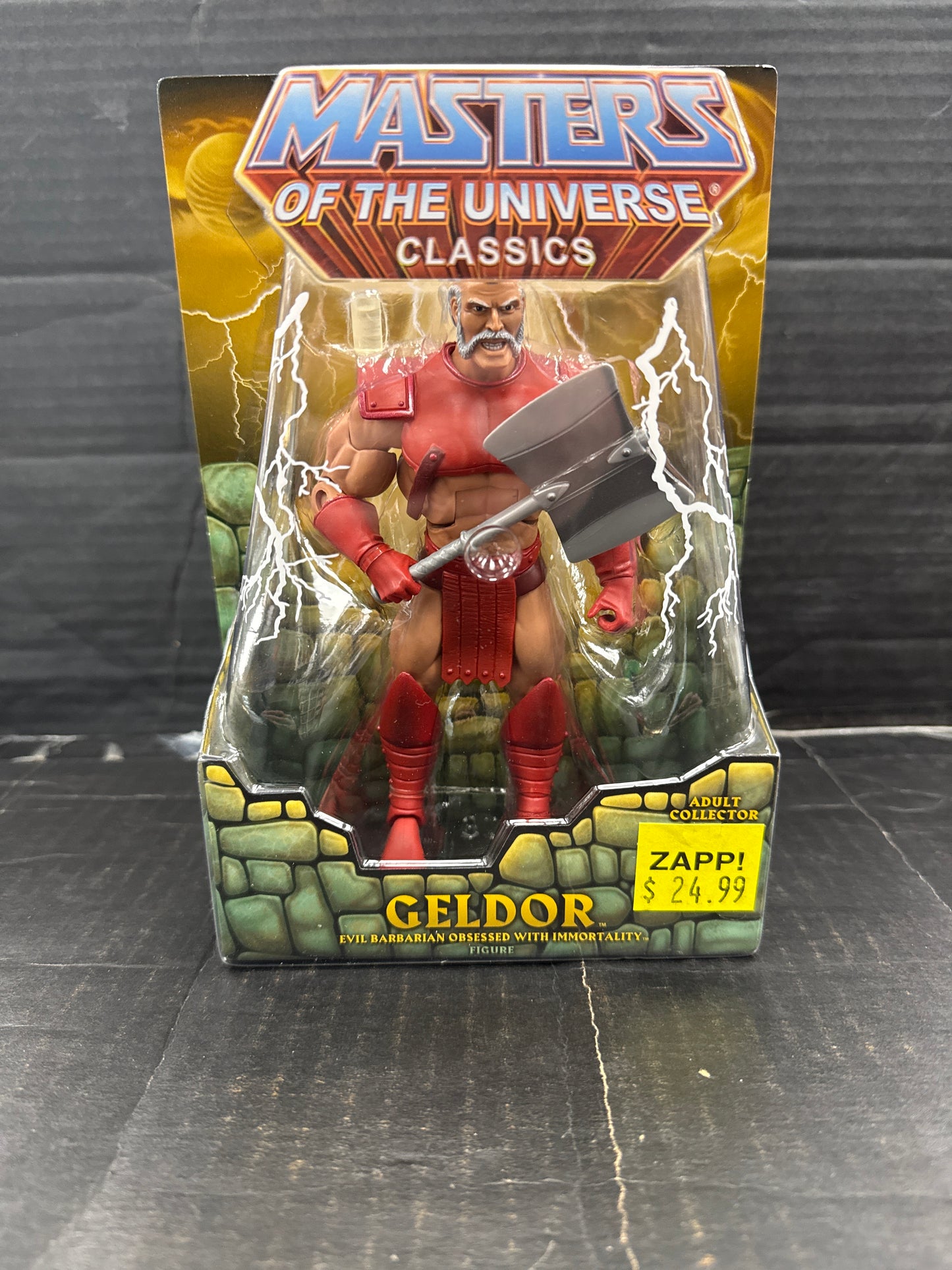 Mattel Masters of the Universe Classics Geldor