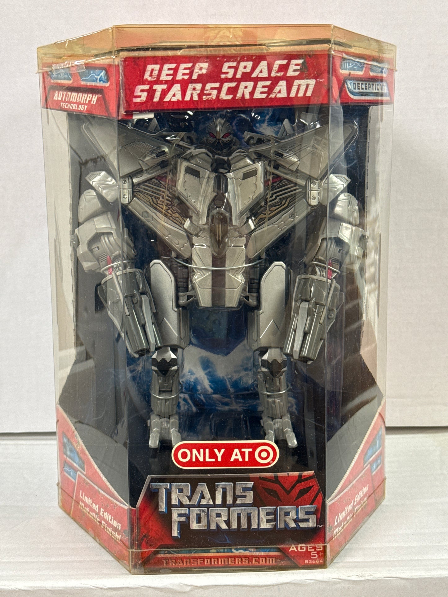 Transformers Deep Space Starscream Automorph Target Exclusive (Non-Mont Box)