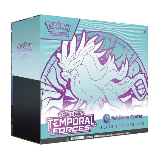 Pokemon Scarlet & Violet Temporal Forces (Walking Wake) Pokemon Center Elite Trainer Box