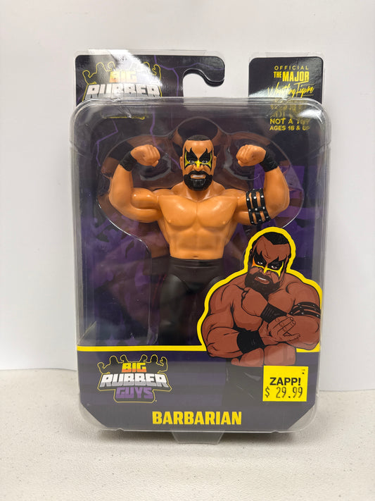 Major Wrestling Figure Podcast Big Rubber Guys Barbarian