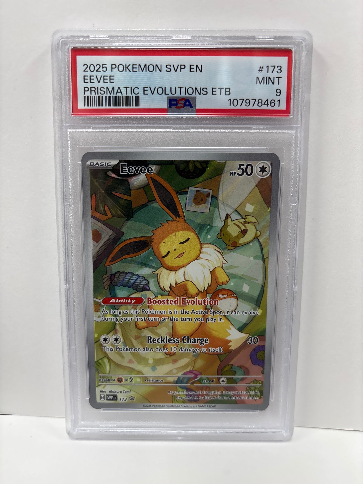 Pokemon Eevee 173 PSA 9