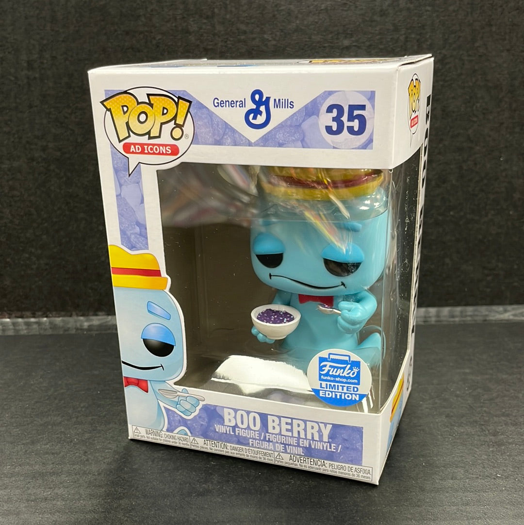 Funko Pop! General Mills Boo Berry 35 Funko Shop Exclusive (Grade A-)