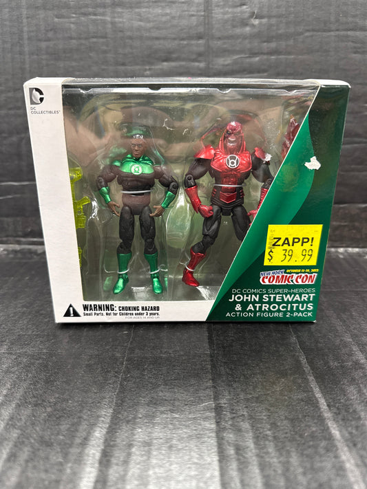DC Collectibles Green Lantern John Stewart & Atrocitus 2-Pack Convention Exclusive
