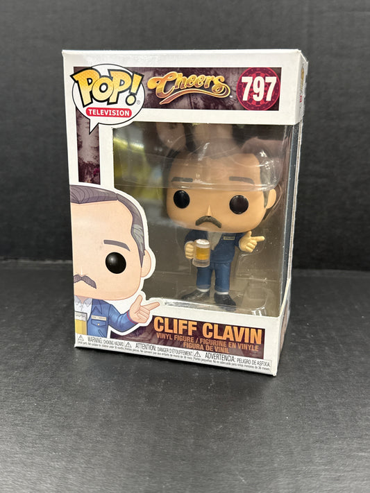 Funko Pop! Cheers Cliff Calvin 797 (Grade A-)