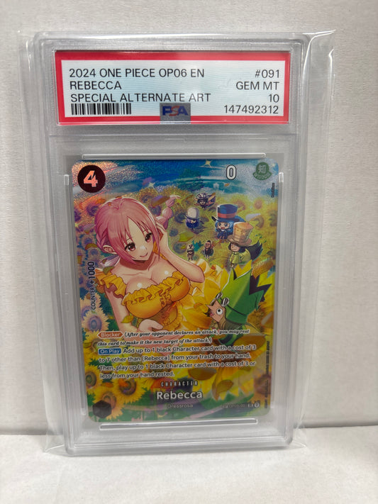 One Piece Card Game OP05-091 PSA 10