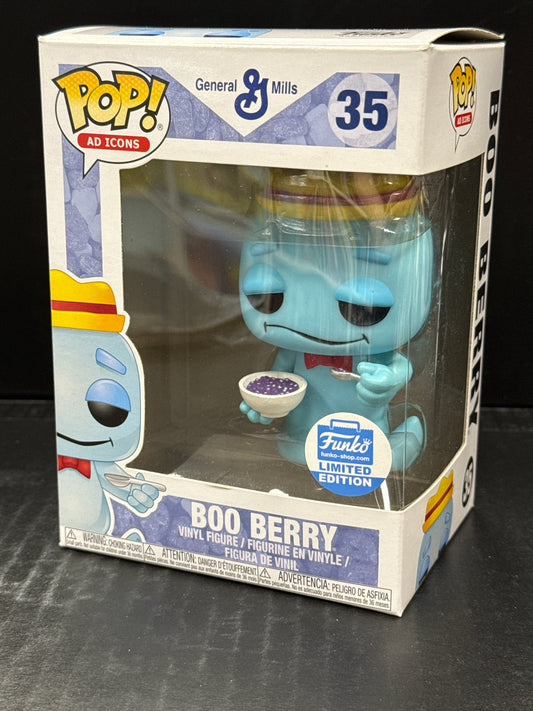 Funko Pop! General Mills Boo Berry 35 Funko Shop Exclusive (Grade A)