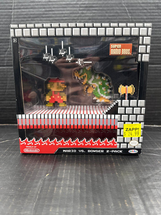 World of Nintendo Mario vs Bowser 2-Pack