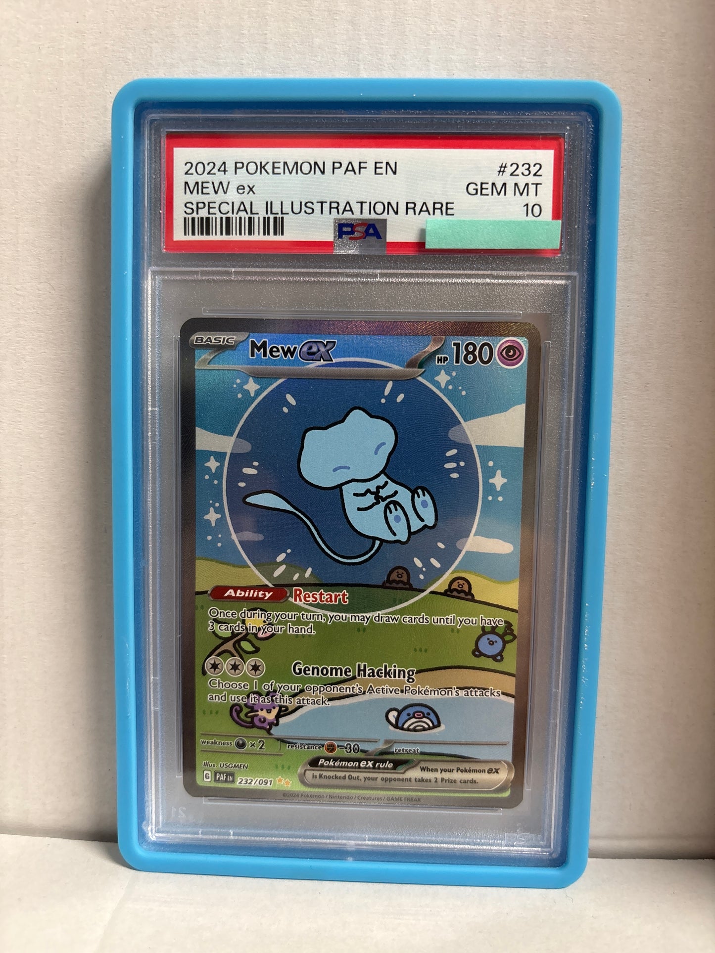 Pokemon Mew ex 232/091 PSA 10