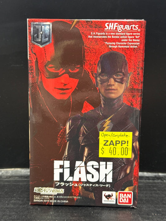 SH Figuarts Justice League Flash (Open Box/Complete)