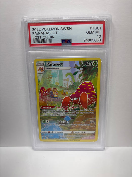 Pokemon Parasect TG01/TG30 PSA 10