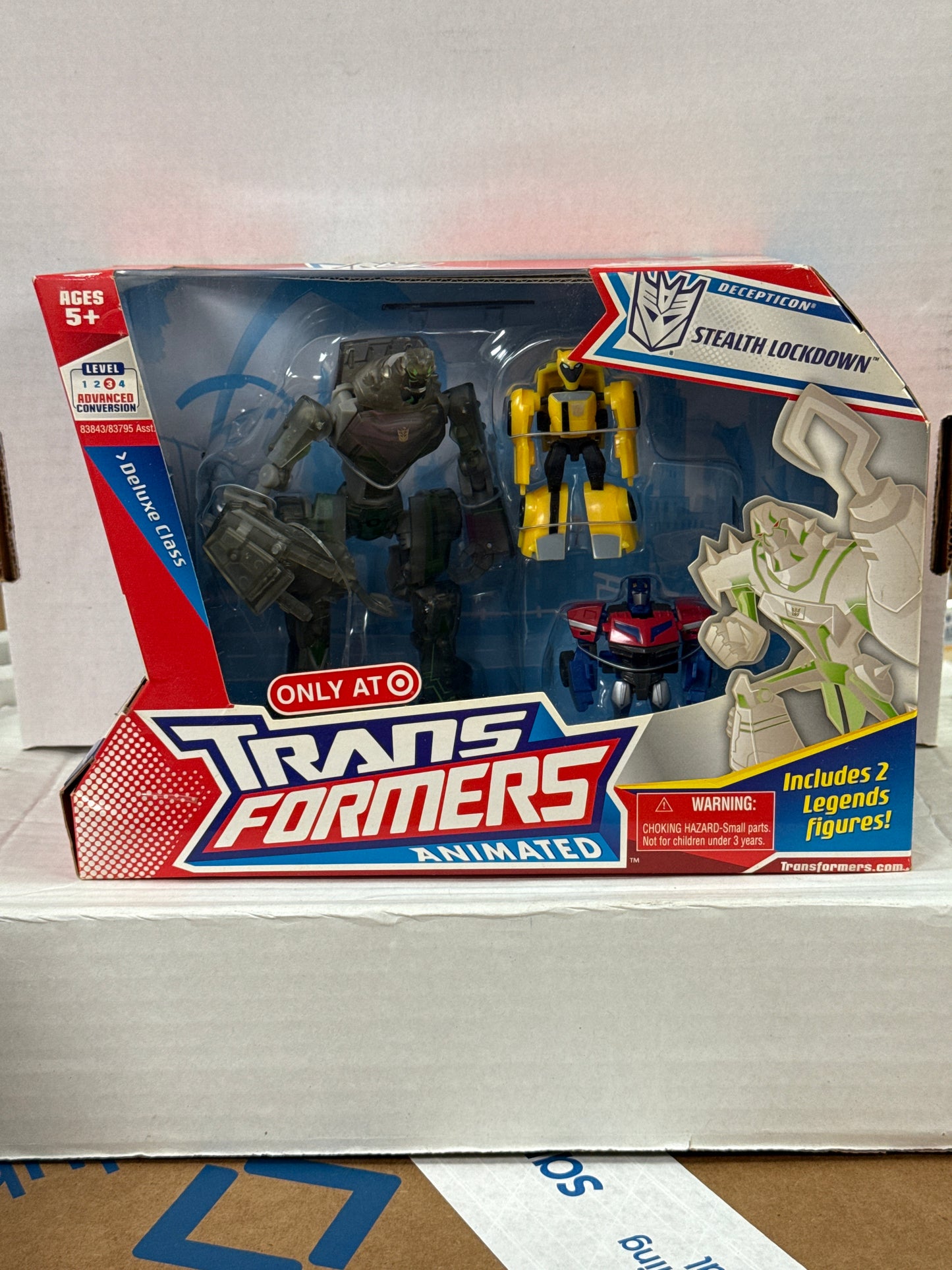 Transformers Animated Deluxe Class Stealth Lockdown Target Exclusive