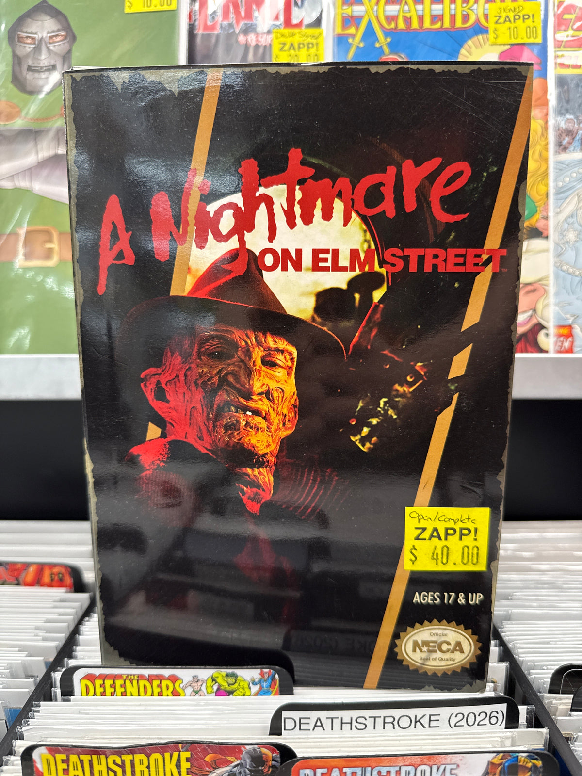 NECA Nightmare on Elm Street Freddy Krueger Video Game Ver. (Open Box/Complete)
