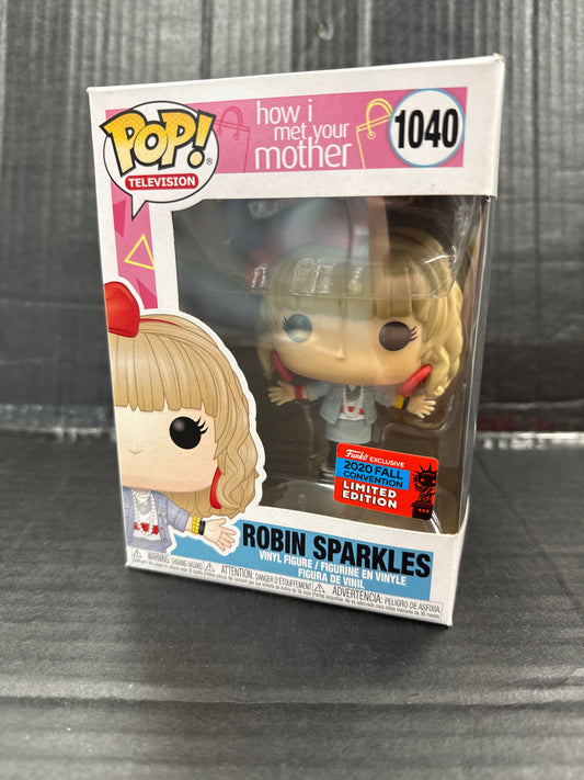 Funko Pop! How I Met Your Mother Robin Sparkles 1040 2020 Fall Convention Exclusive (Grade B)