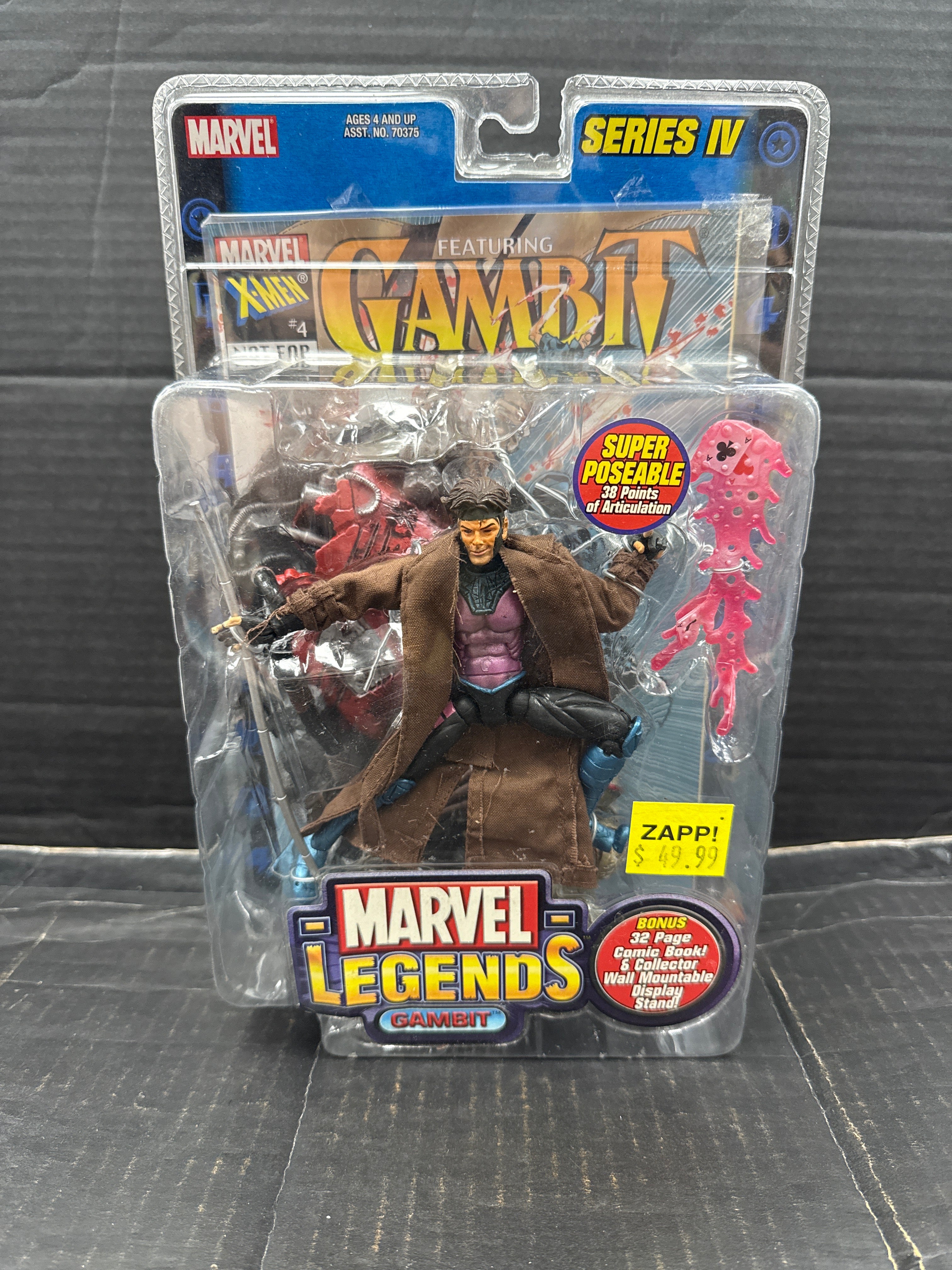 Marvel Iv Marvel Legends Series IV Gambit – Zapp! Comics