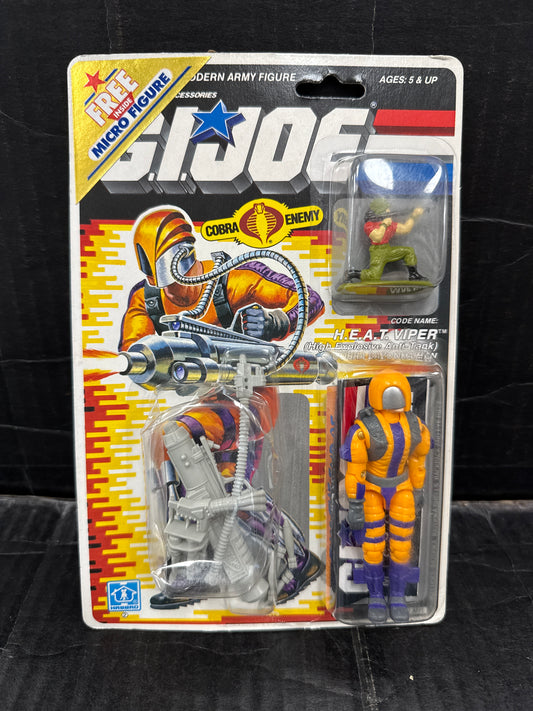 GI Joe H.E.A.T. Viper (Heat Viper) Cobra Bazooka Man 1988