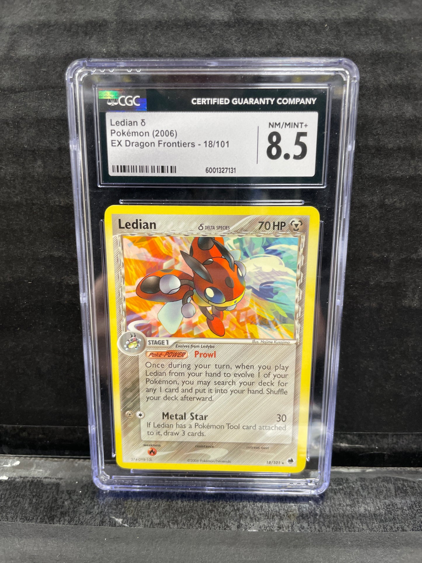 Pokémon Ledian 18/101 CGC 8.5