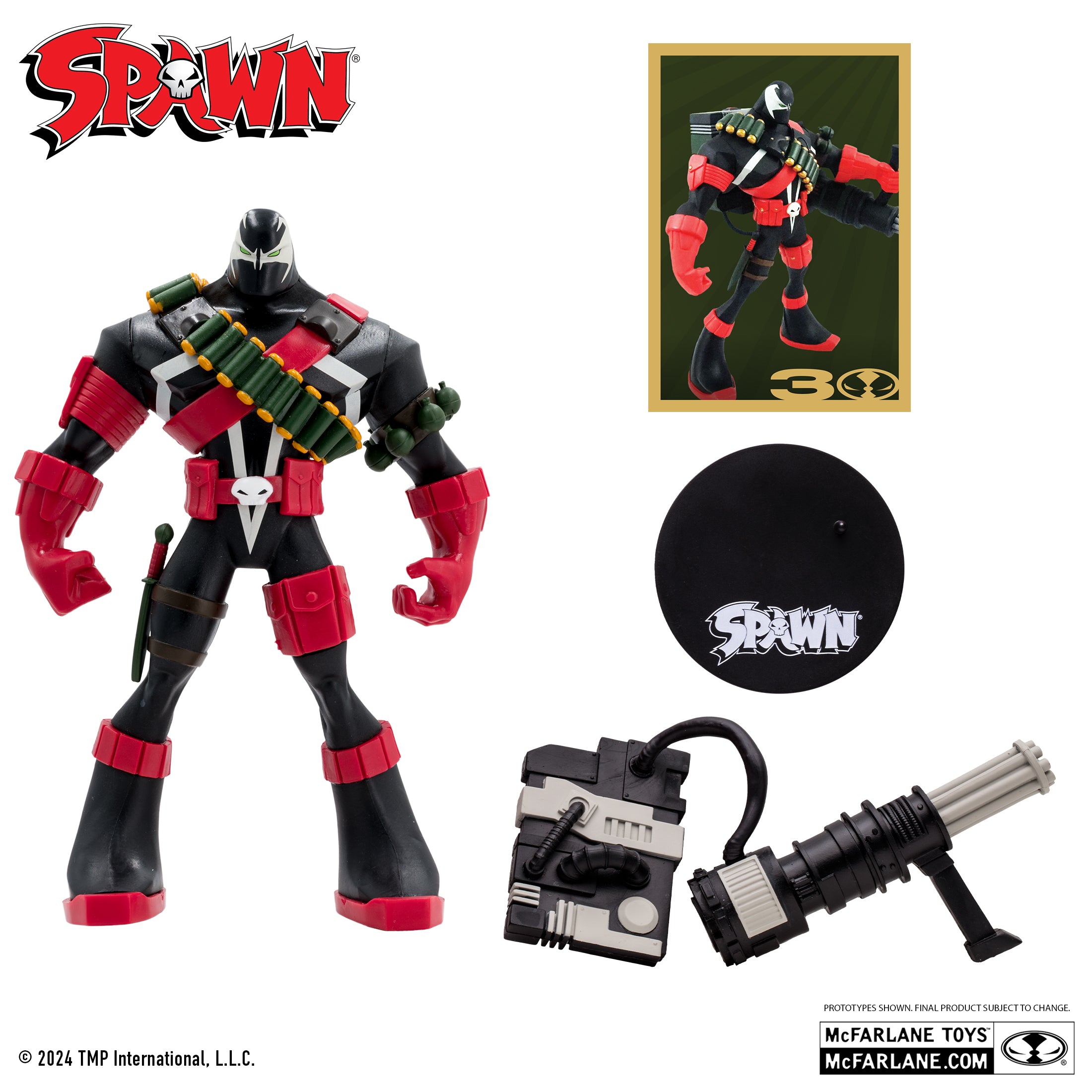 McFarlane Toys 30th Anniversary Commando Spawn (The Adventures of Spaw ...