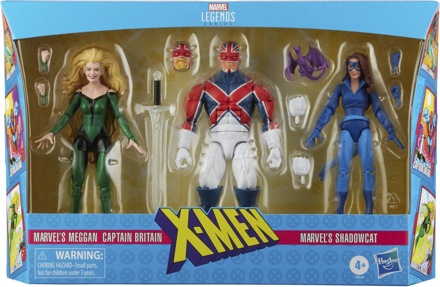 Marvel Legends Excalibur 3-Pack