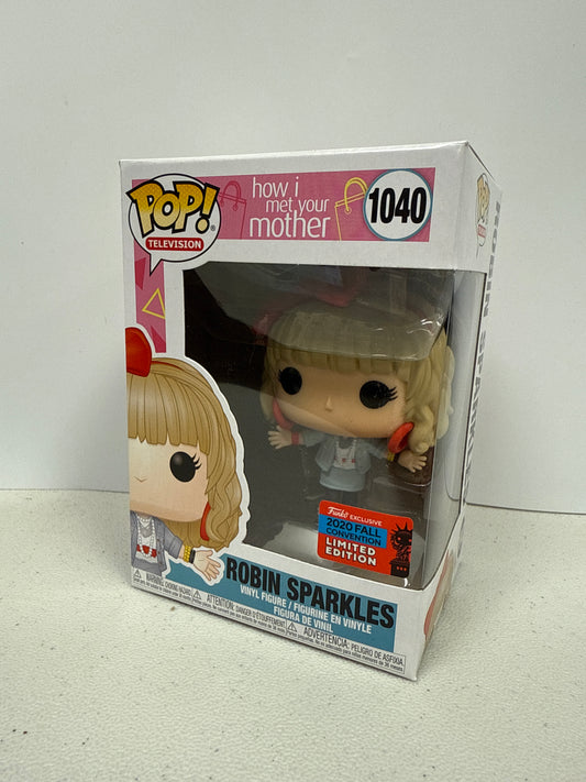 Funko Pop! How I Met Your Mother Robin Sparkles 1040 Fall 2020 Convention Exclusive (Grade B)