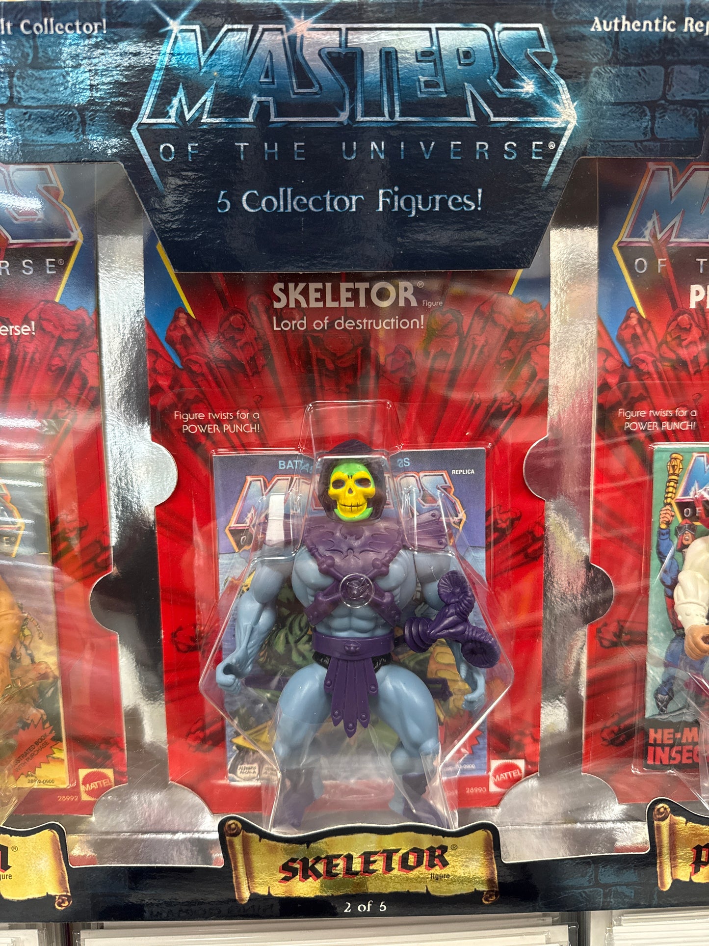 Masters of the Universe Commemorative Series 5 Pack JC Penny 2001 (Box Corners Dented)