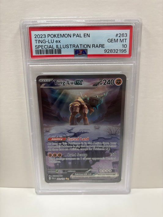Pokemon Ting-Lu ex 263/193 PSA 10