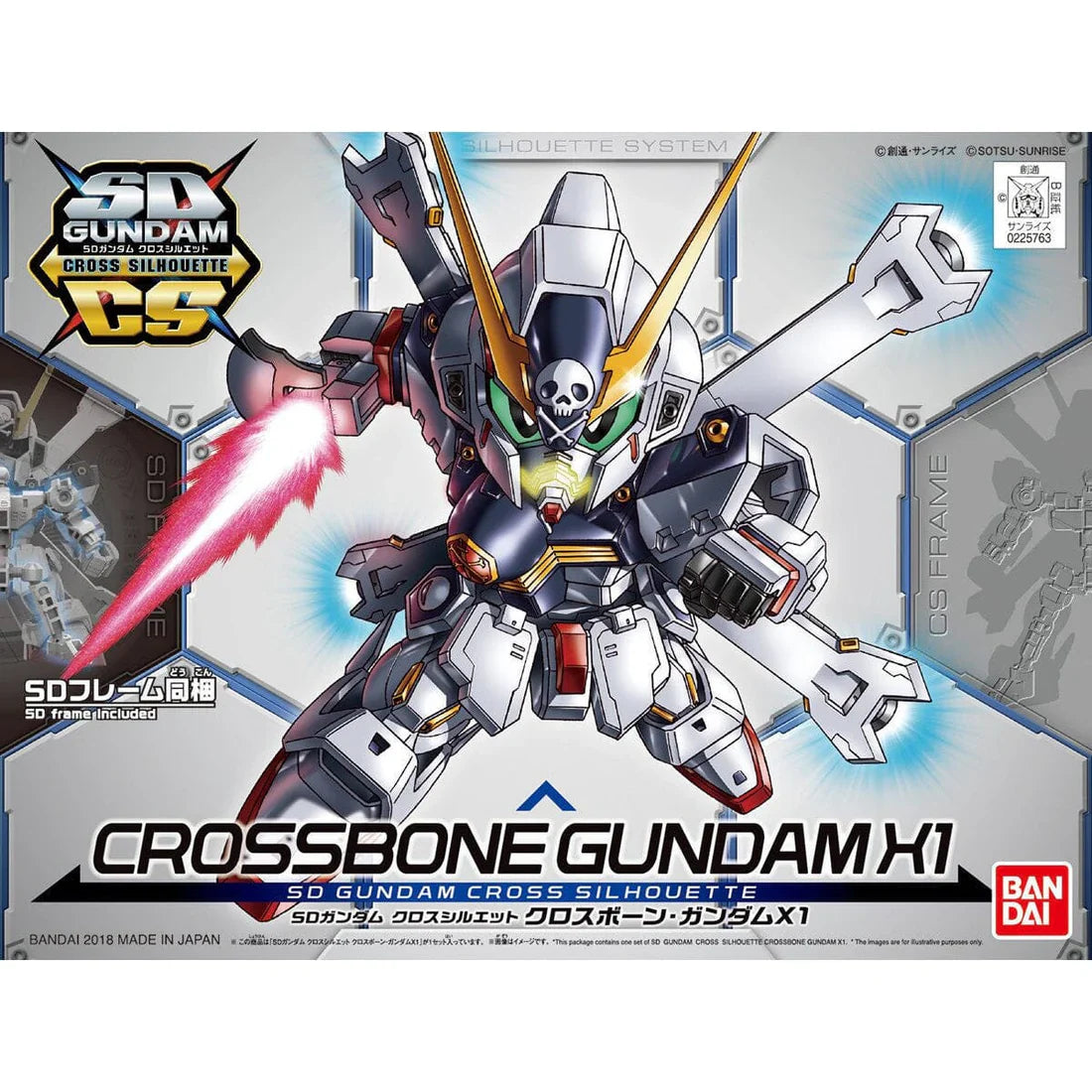 SD Gundam Cross Silhouette Crossbone Gundam