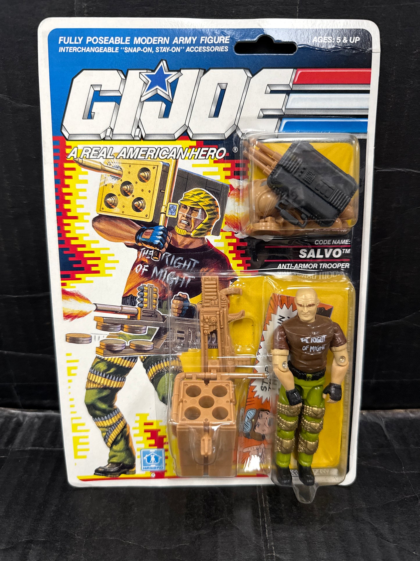 GI Joe Salvo Anti-Armor Trooper 1989