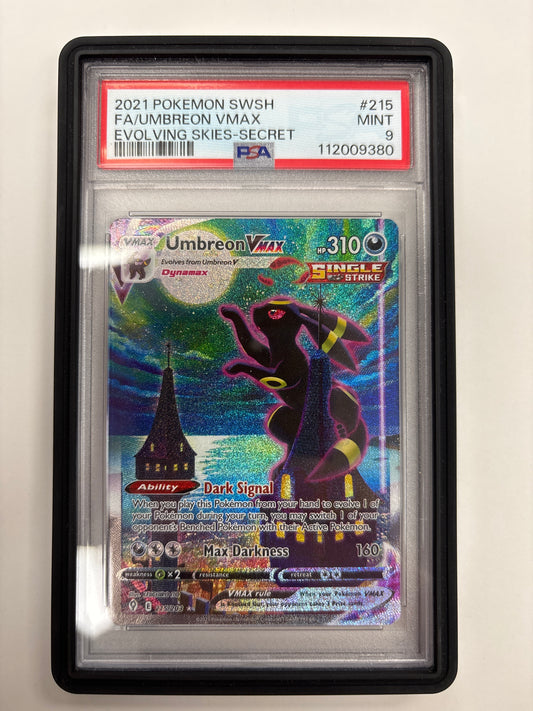 Pokemon Umbreon VMAX 215/203 PSA 9