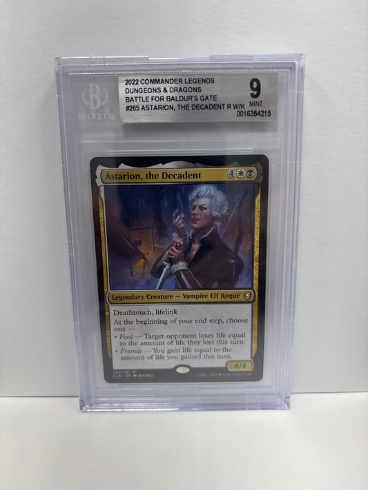 Magic the Gathering Astarion, the Decadent 266 Rare Beckett 9