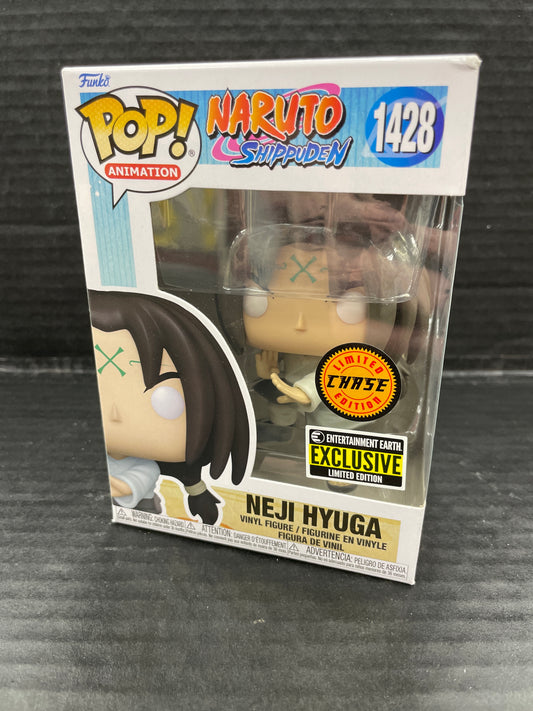 Funko Pop! Naruto Shippuden Neji Hyuga Entertainment Earth Exclusive Chase 1428 (Grade A-)