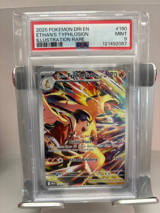 Pokemon Ethan’s Typhlosion 190/182 PSA 9