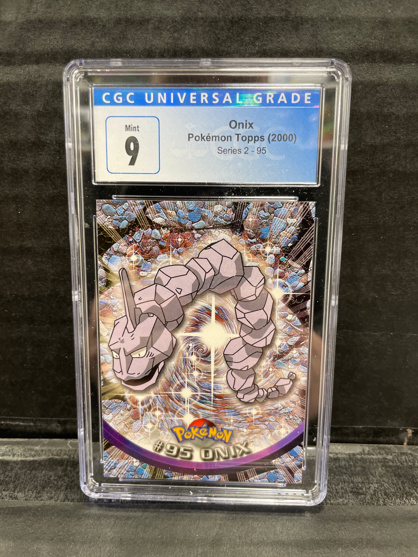 Pokémon Onix #95 Topps Series 2 CGC 9