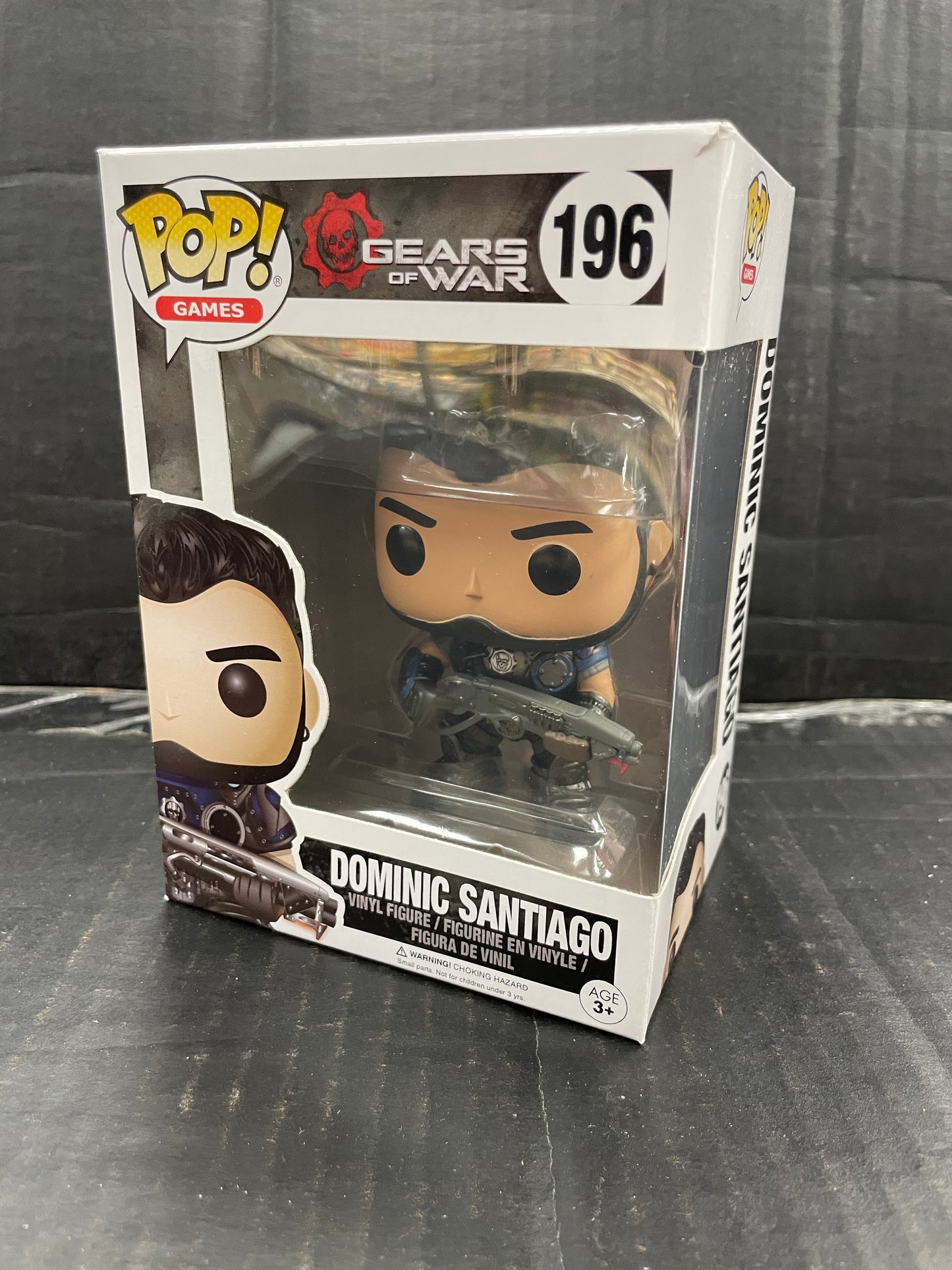 Funko Pop! Games Gear of War Dominic Santiago 196 (Grade B+)