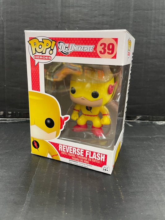 Funko Pop! Heroes DC Universe Reverse Flash 39 (Grade A-)