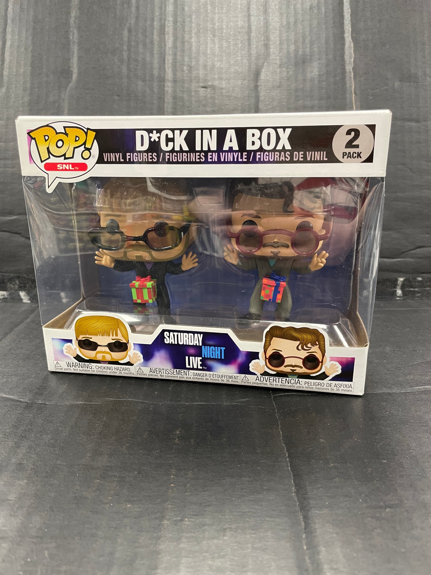 Funko Pop! SNL D*ck in a Box 2 Pack (Grade B)