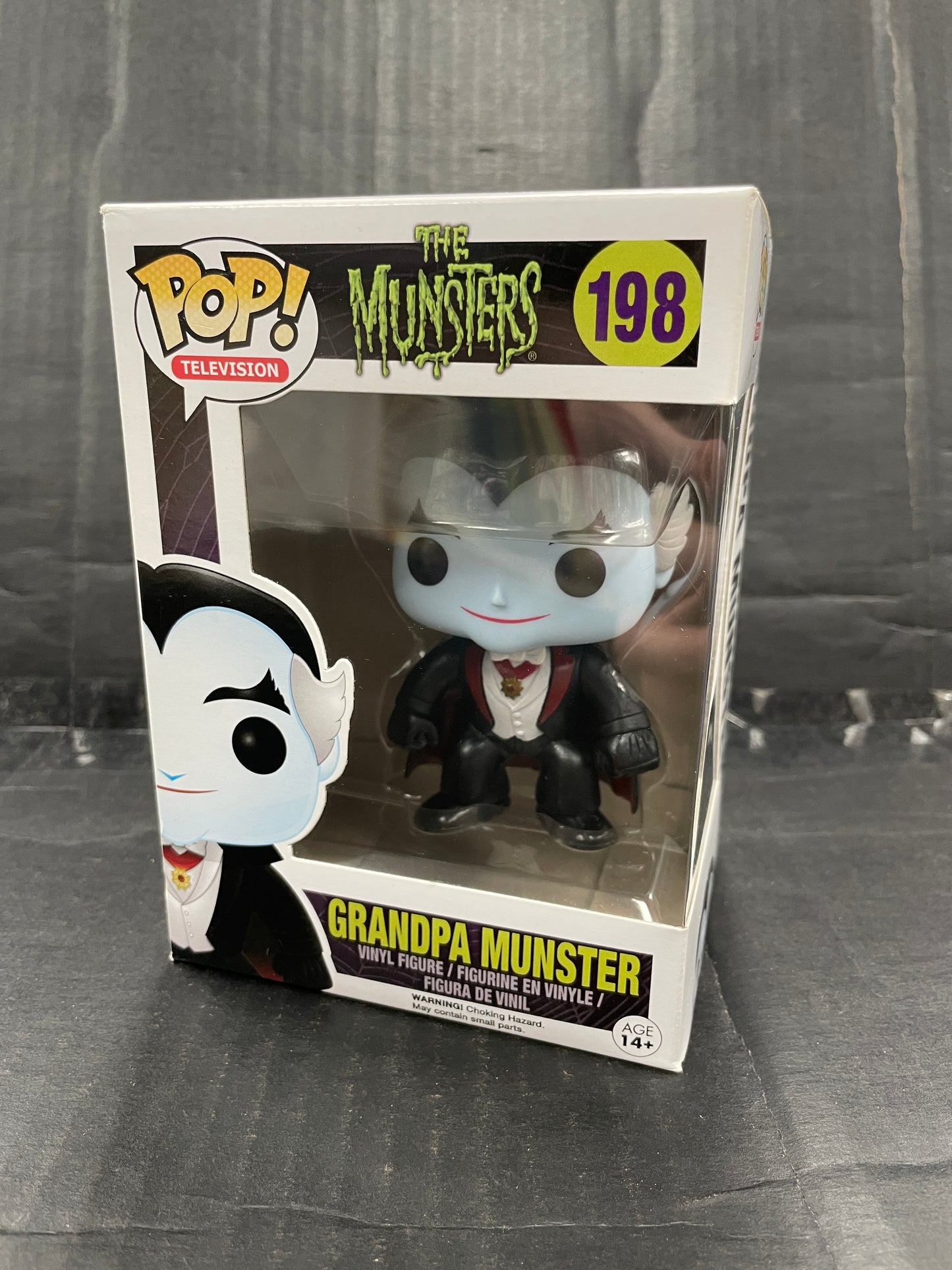 Funko Pop! Television The Munsters Grandpa Munster 198 (Grade B+)