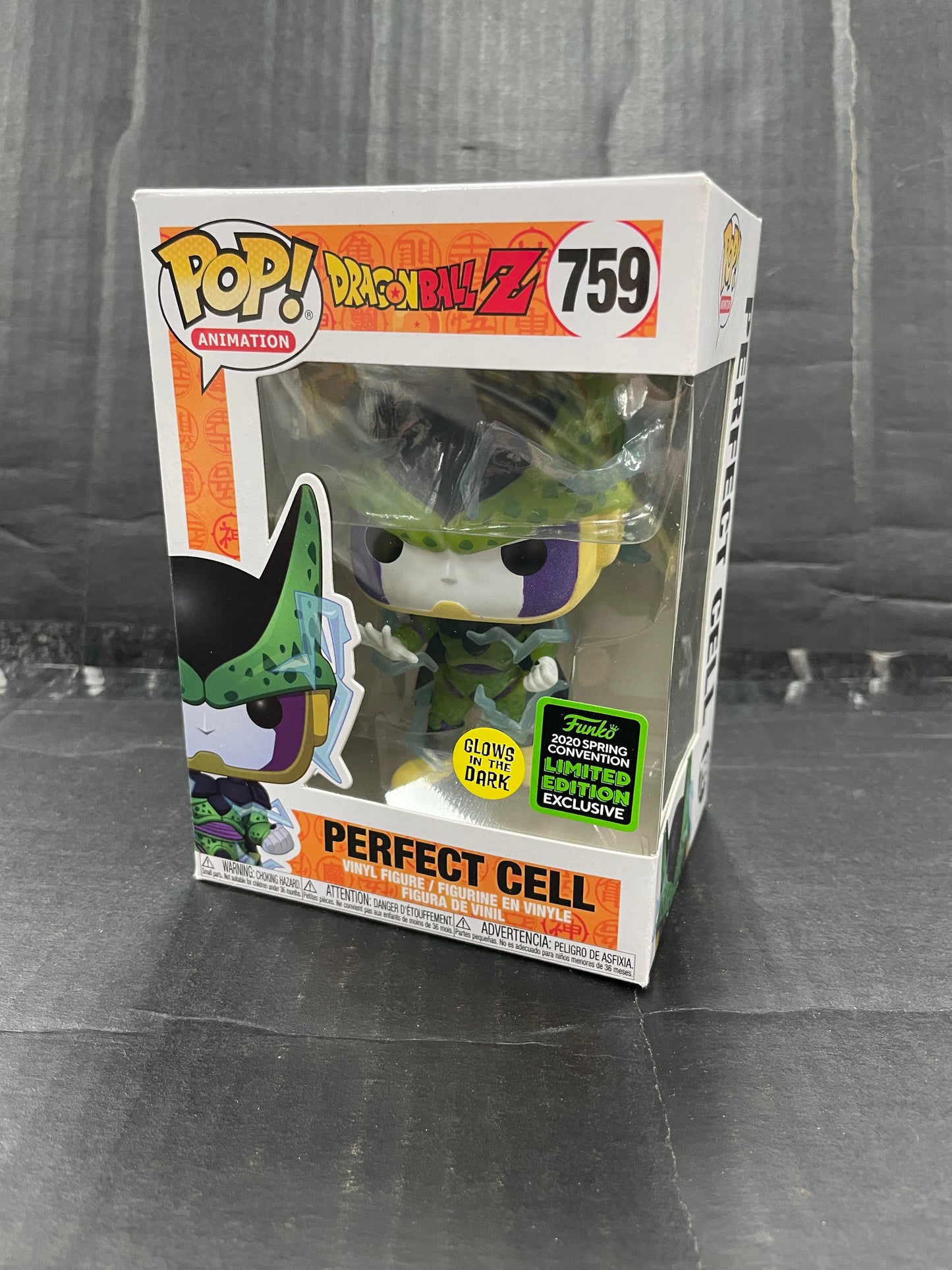 Funko Pop! Animation Dragon Ball Z Perfect Cell 759 2020 Spring Convention Exclusive (Grade A)