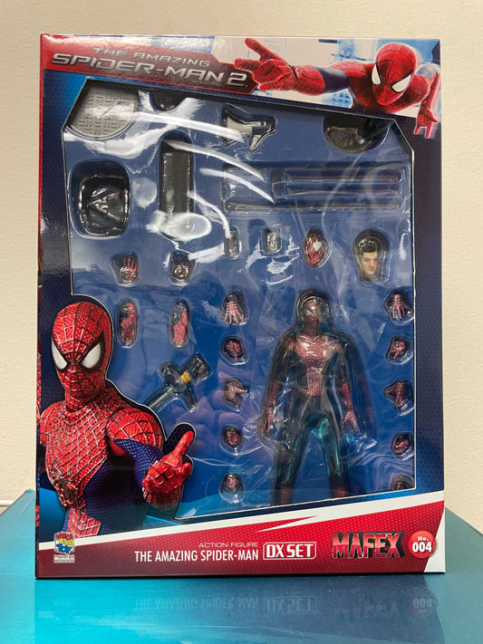 Medicom MAFEX The Amazing Spider-Man DX Set No. 004 (OPEN/COMPLETE)