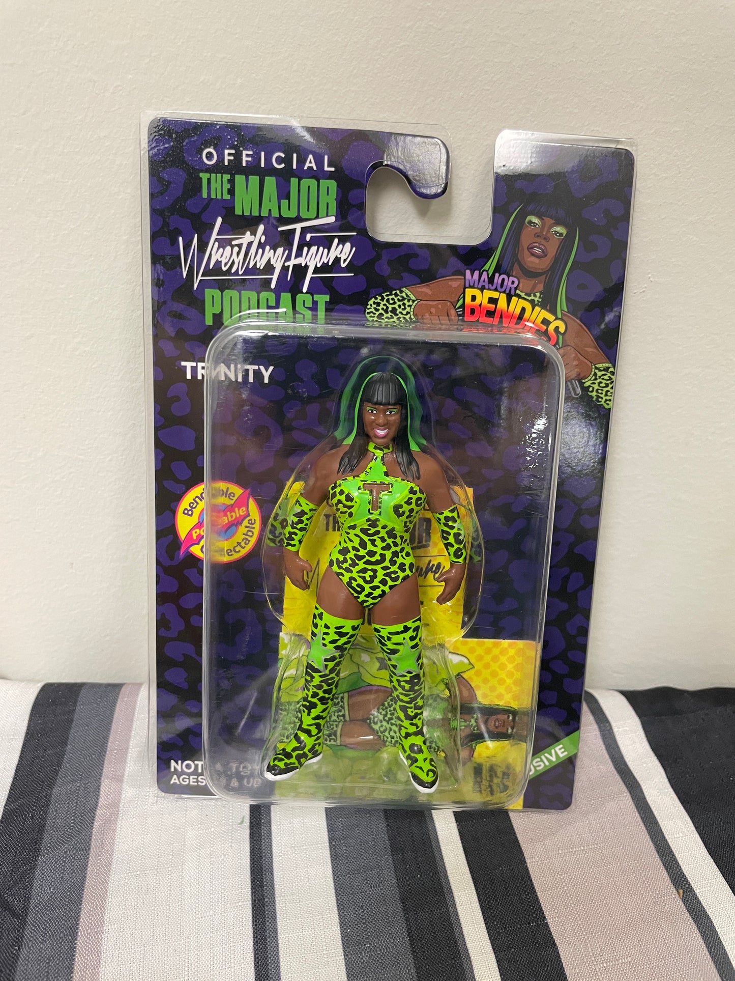 Major Wrestling Figure Podcast Major Bendies Trinity Exclusive