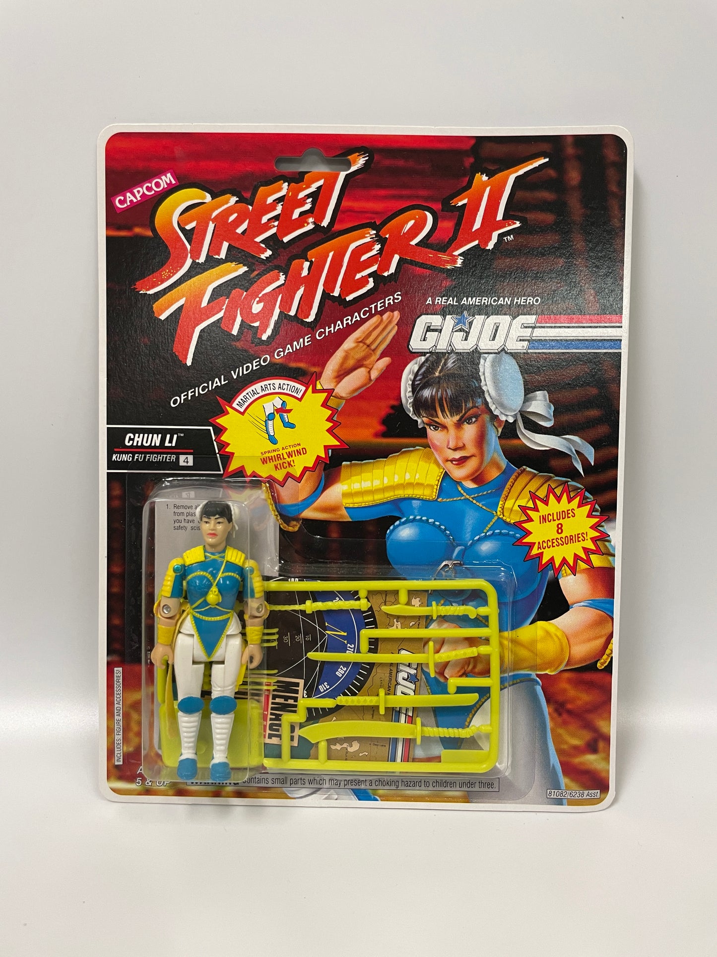 GI Joe Street Fighter II Chun Li Hasbro 1993