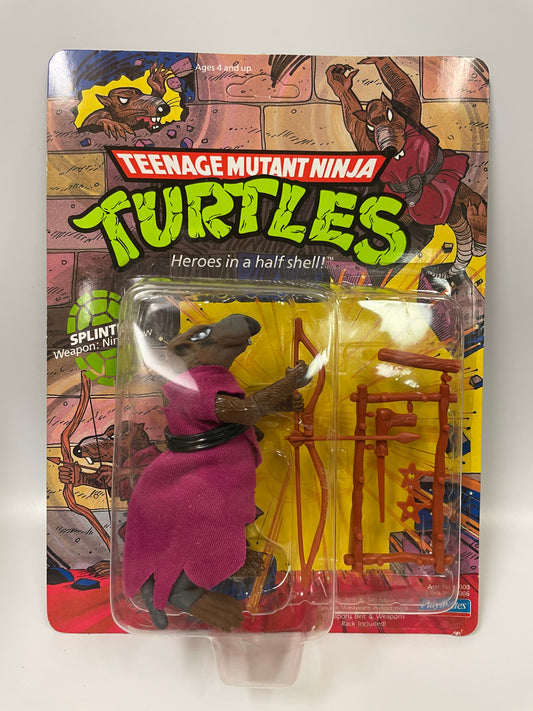 Teenage Mutant Ninja Turtles Splinter Playmates 1990 Vintage