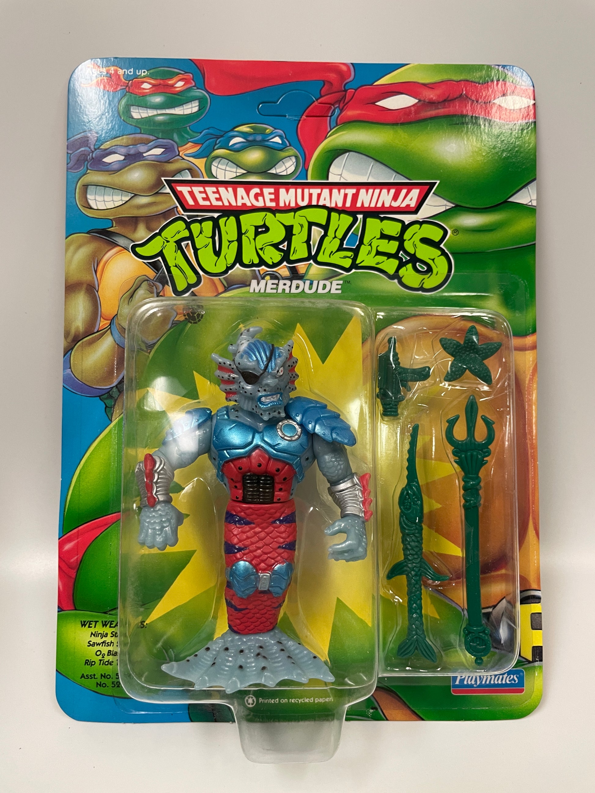 Teenage Mutant Ninja Turtles Merdude Playmates 1992 Vintage – Zapp! Comics