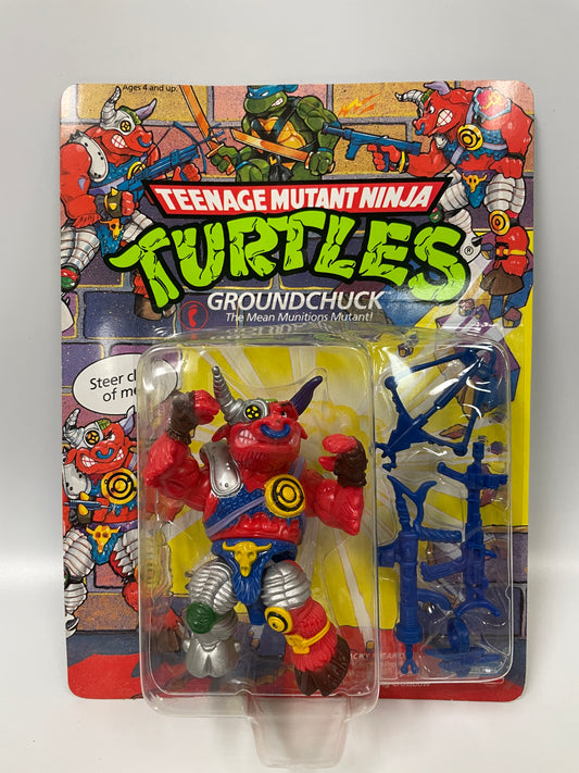 Teenage Mutant Ninja Turtles Groundchuck Playmates 1991 Vintage