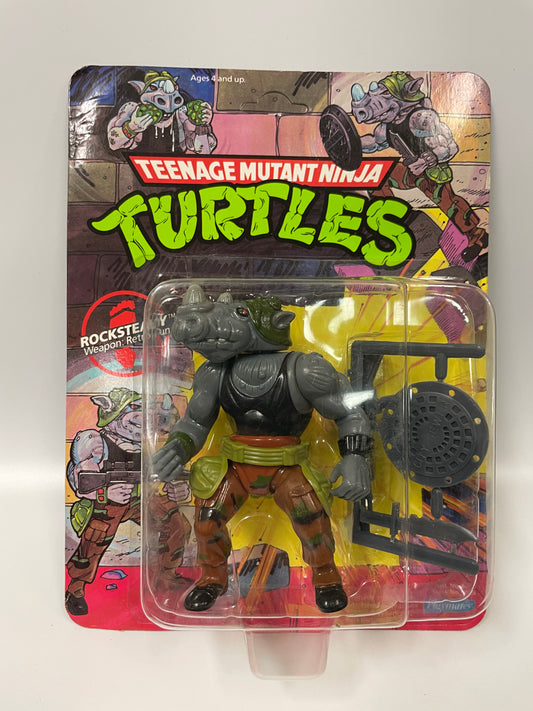 Teenage Mutant Ninja Turtles Rocksteady Playmates 1990 Vintage