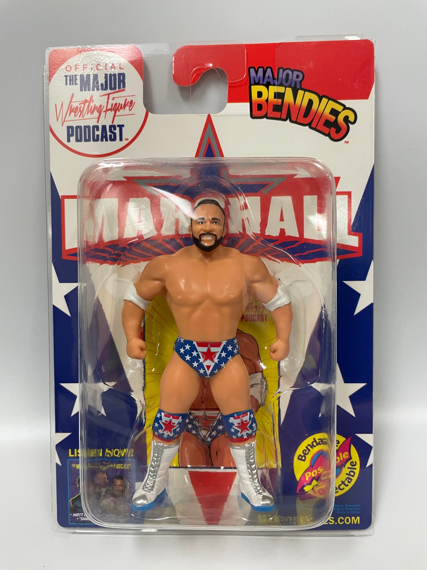 Major Wrestling Figure Podcast Major Bendies Q.T. Marshall