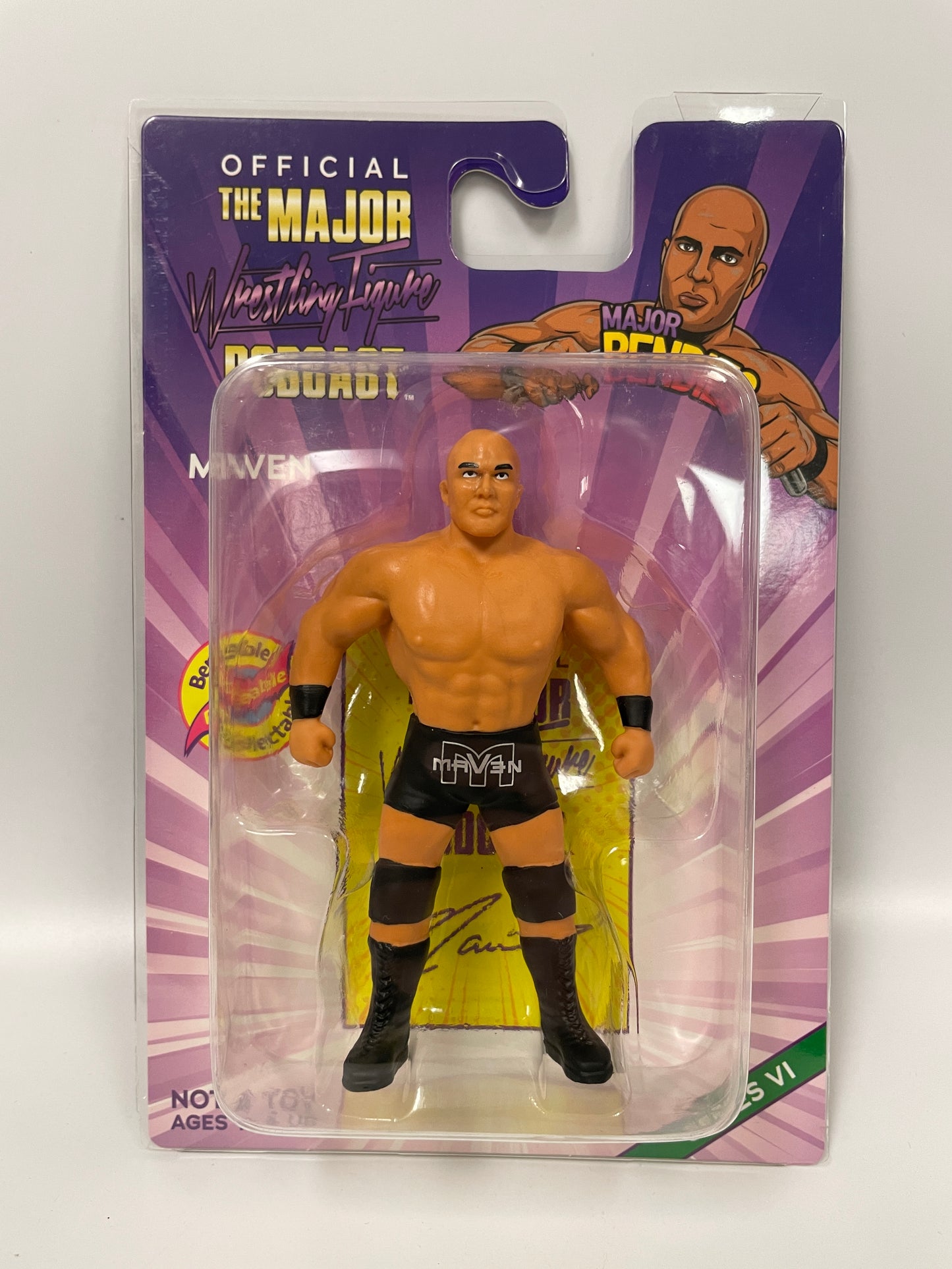 Major Wrestling Figure Podcast Major Bendies Maven