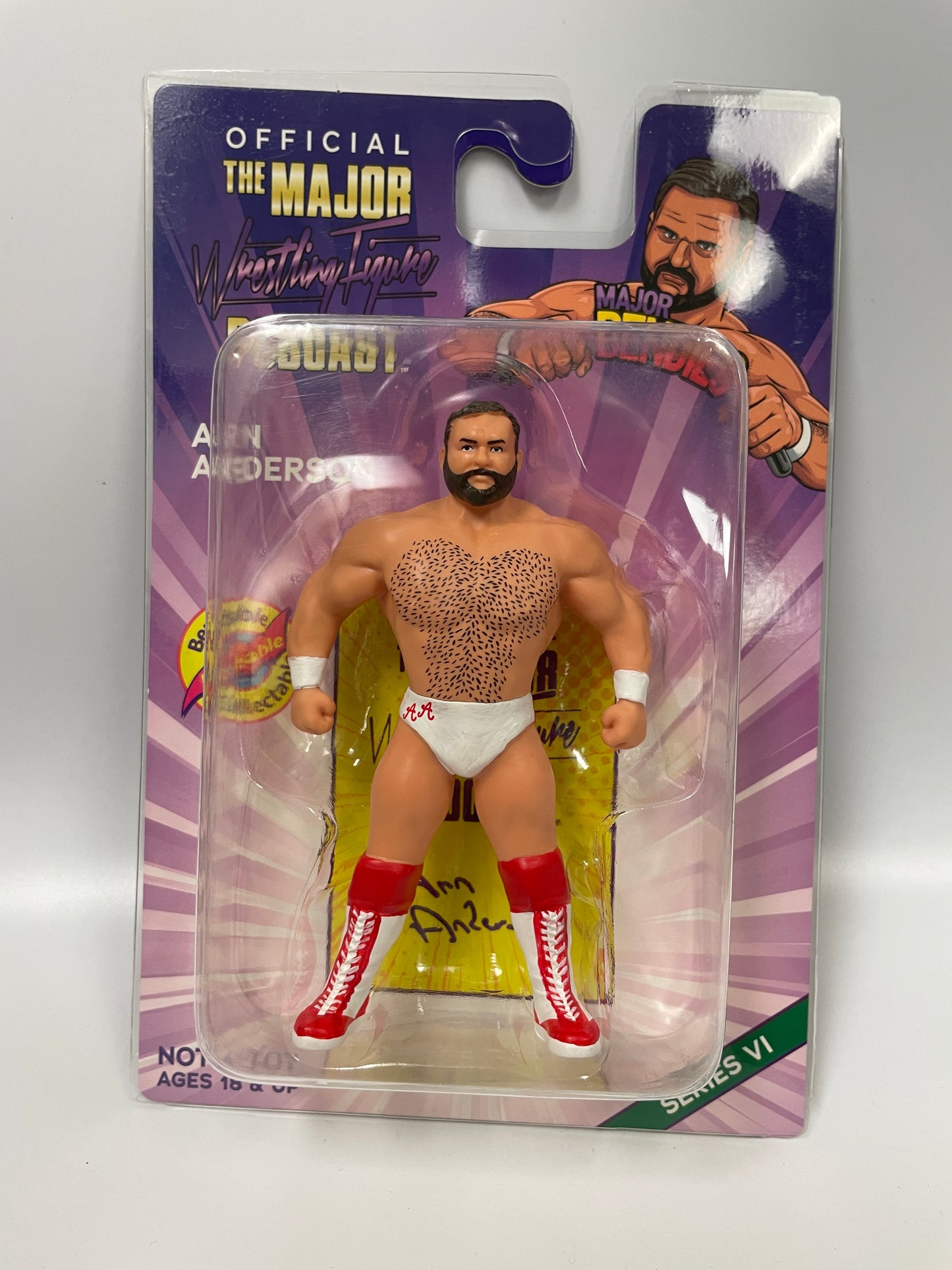 Major Wrestling Figure Podcast Major Bendies Arn Anderson Series VI