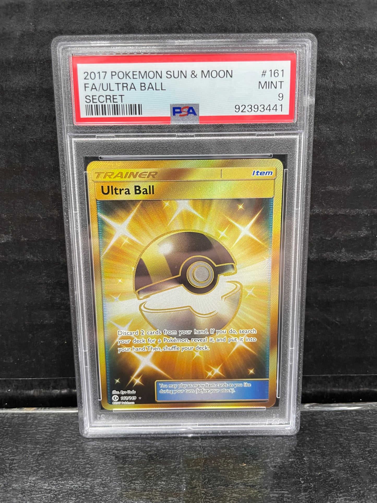 Pokemon Ultra Ball 161/149 2017 PSA 9