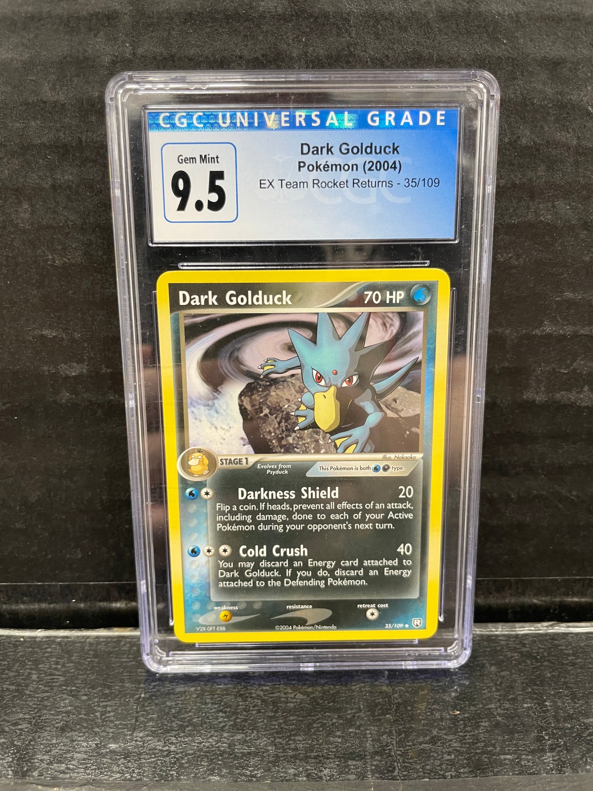 Pokemon Dark Golduck 35/109 2004 CGC 9.5 – Zapp! Comics