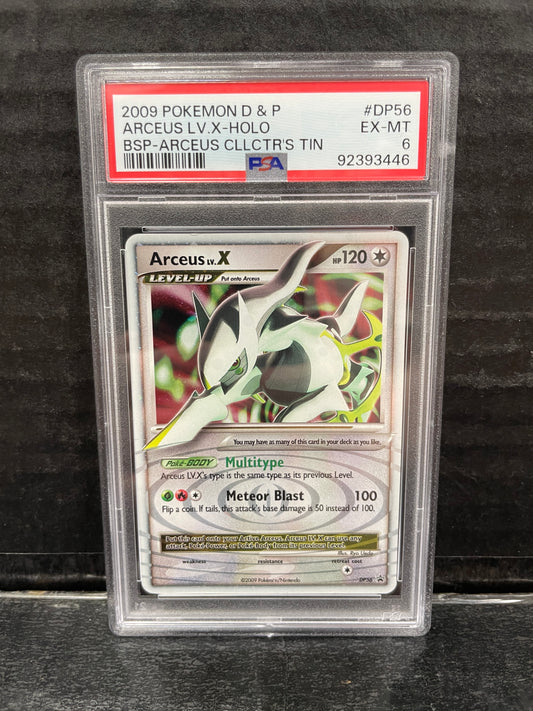 Pokemon Arceus Lv. X DP56 2009 PSA 6